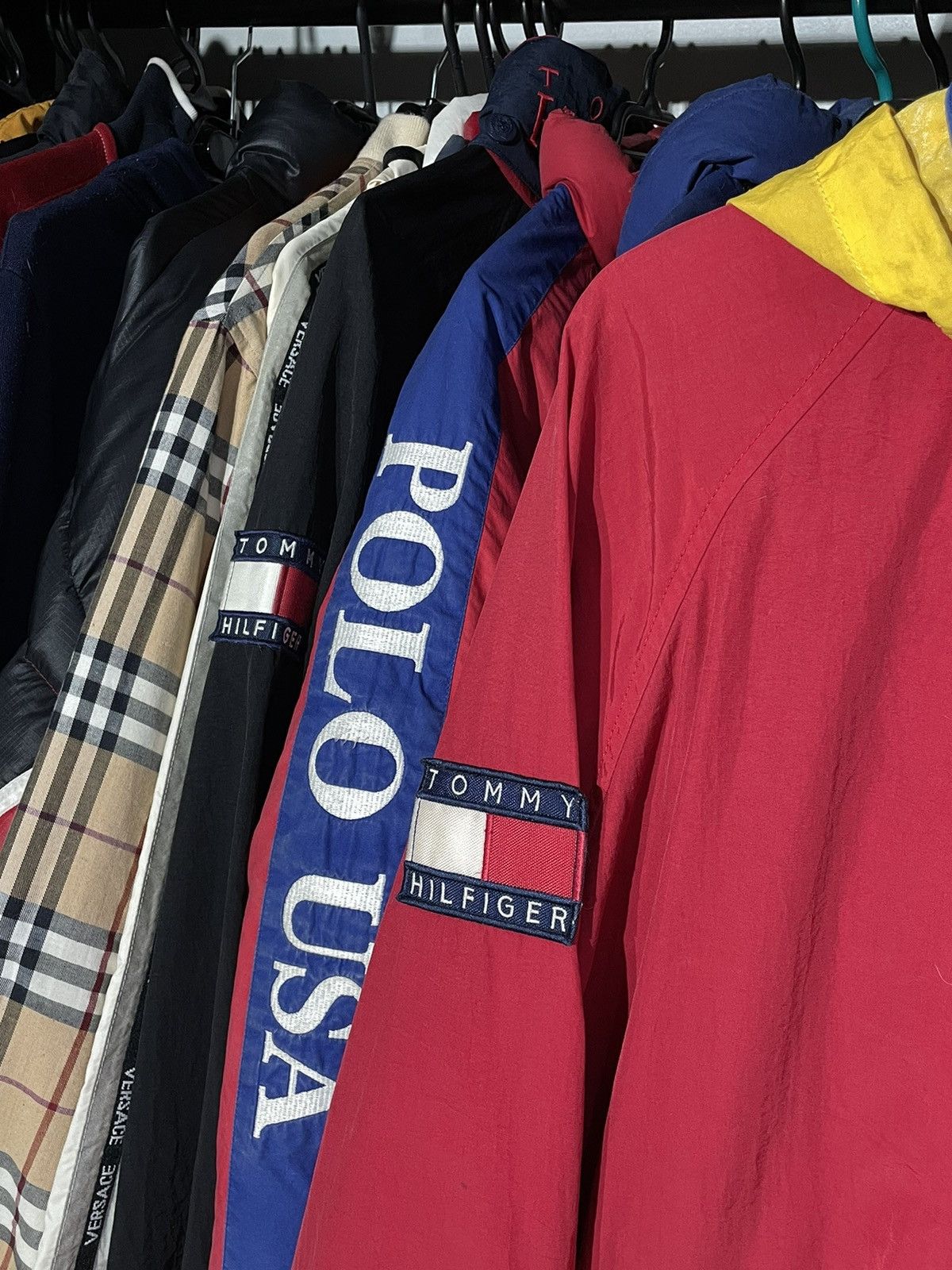 Tommy Hilfiger × Vintage Jacket Tommy Hilfiger Spell Out 90’s Vintage Size US L / EU 52-54 / 3 - 6 Thumbnail