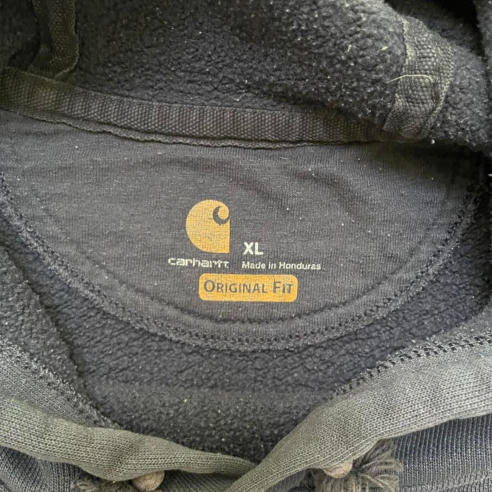 Carhartt Vintage Carhartt Navy Hoodie Size US L / EU 52-54 / 3 - 6 Thumbnail