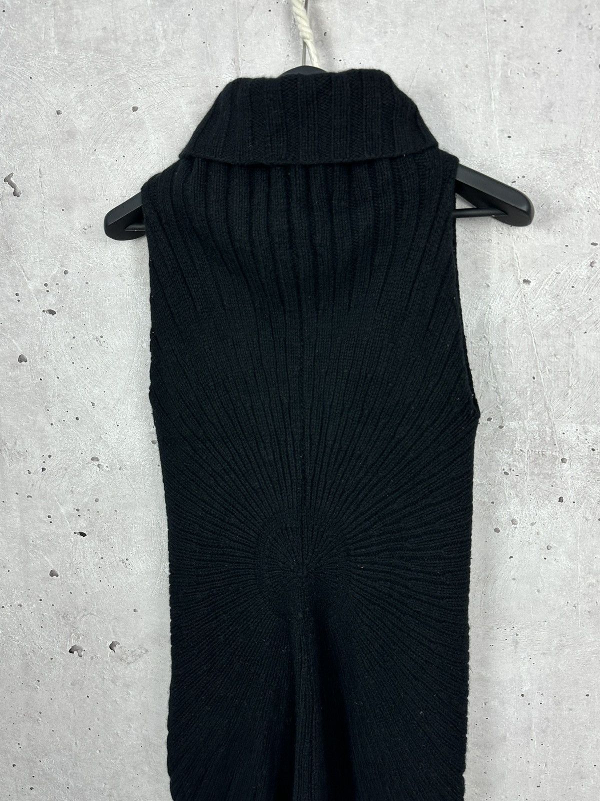 Ralph Lauren Black Label × Vintage Ralph Lauren Black Label Wool Knit Poncho Cardigan Size S / US 4 / IT 40 - 8 Thumbnail