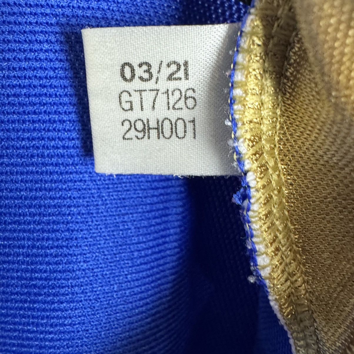 Adidas LEICESTER CITY 2021 2022 HOME FOOTBALL SHIRT SOCCER JERSEY Size US XXL / EU 58 / 5 - 4 Thumbnail