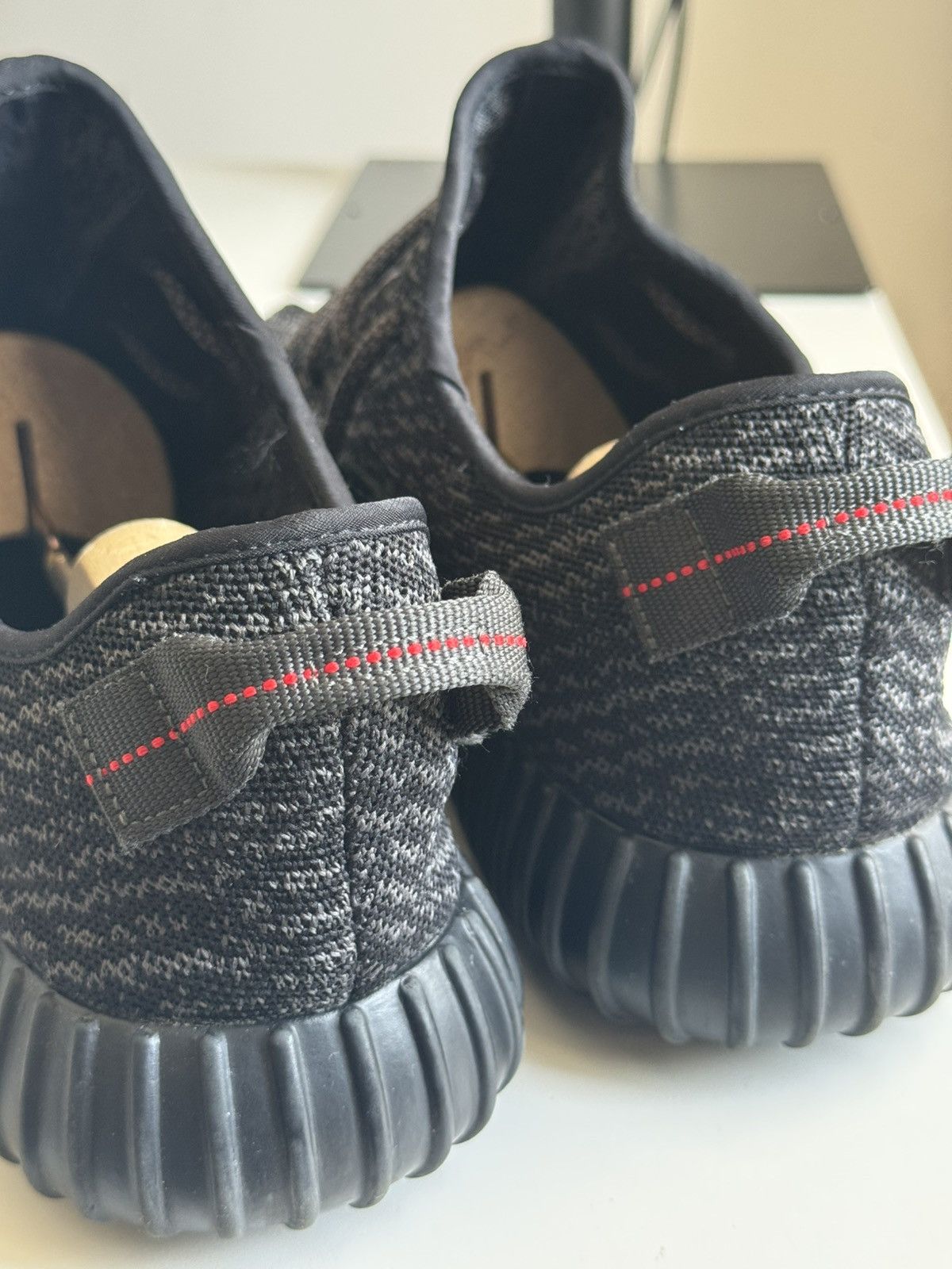 Adidas × Kanye West Yeezy 350 Pirate Black (2016) 13 Size US 13 / EU 46 - 4 Thumbnail