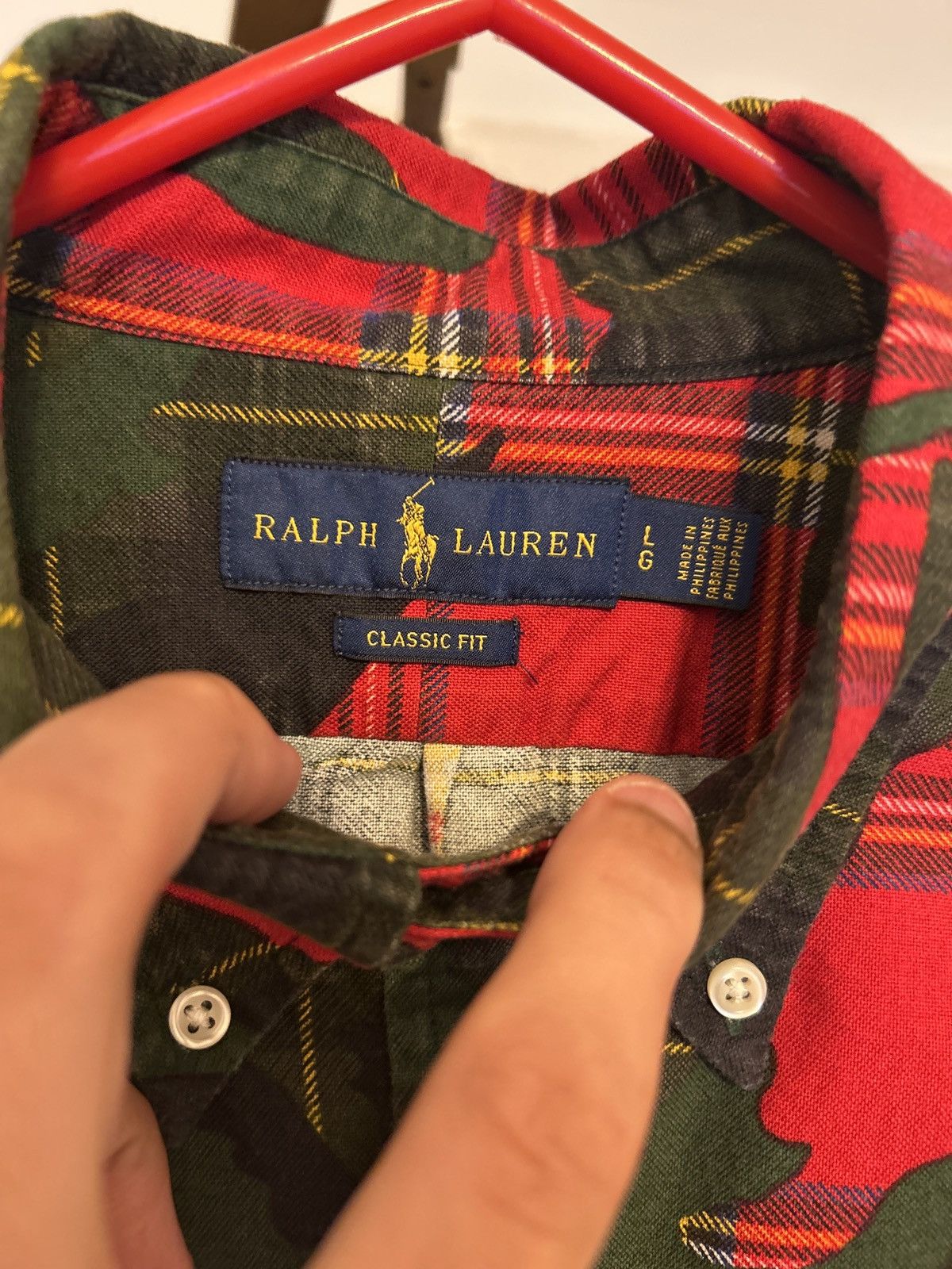 Polo Ralph Lauren Polo Long sleeve button up camo szL Size US L / EU 52-54 / 3 - 2 Thumbnail