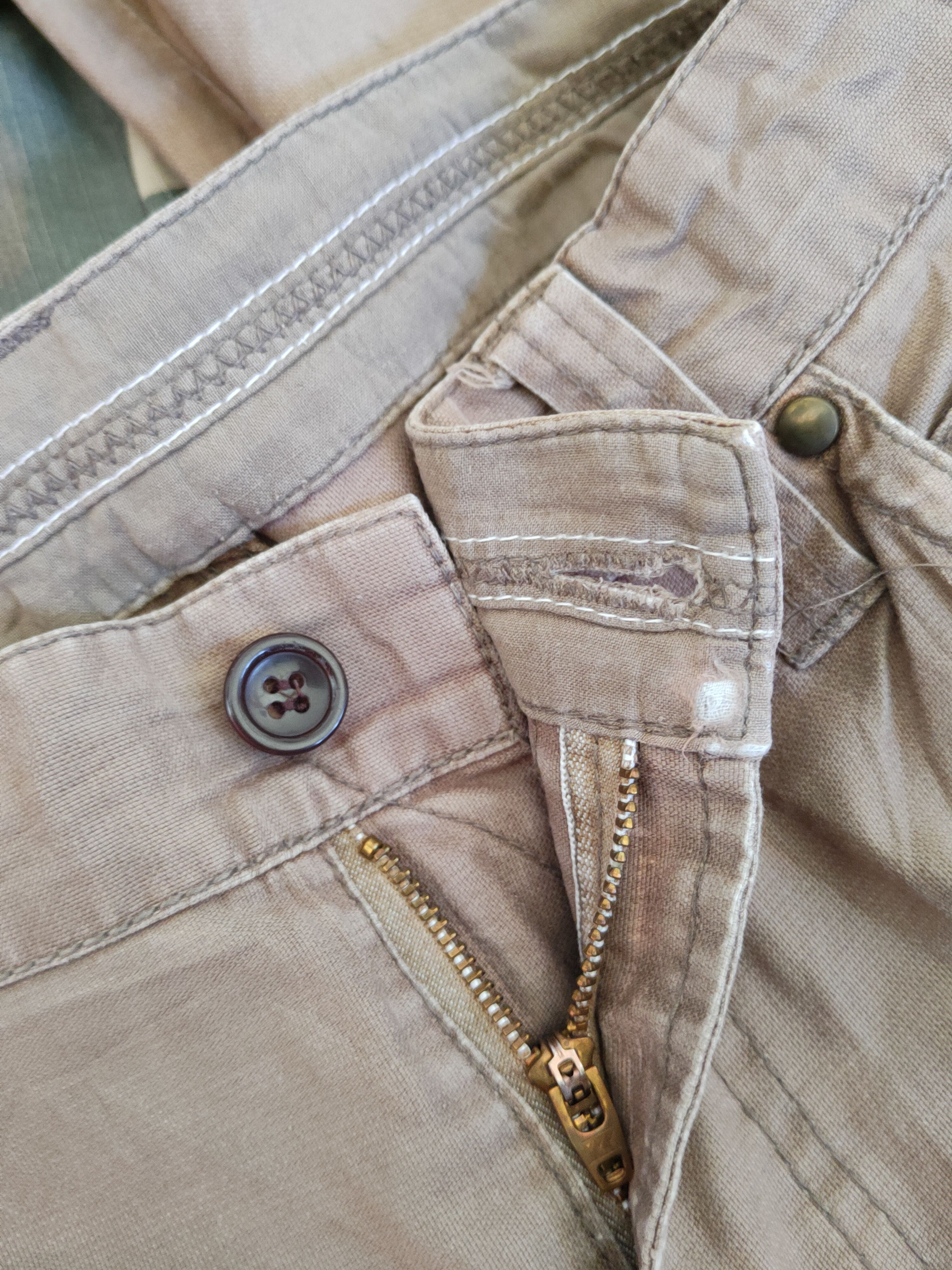 Global Work Global Work Brown Multipocket Casual Pants #S1753 Size US 31 - 12 Thumbnail