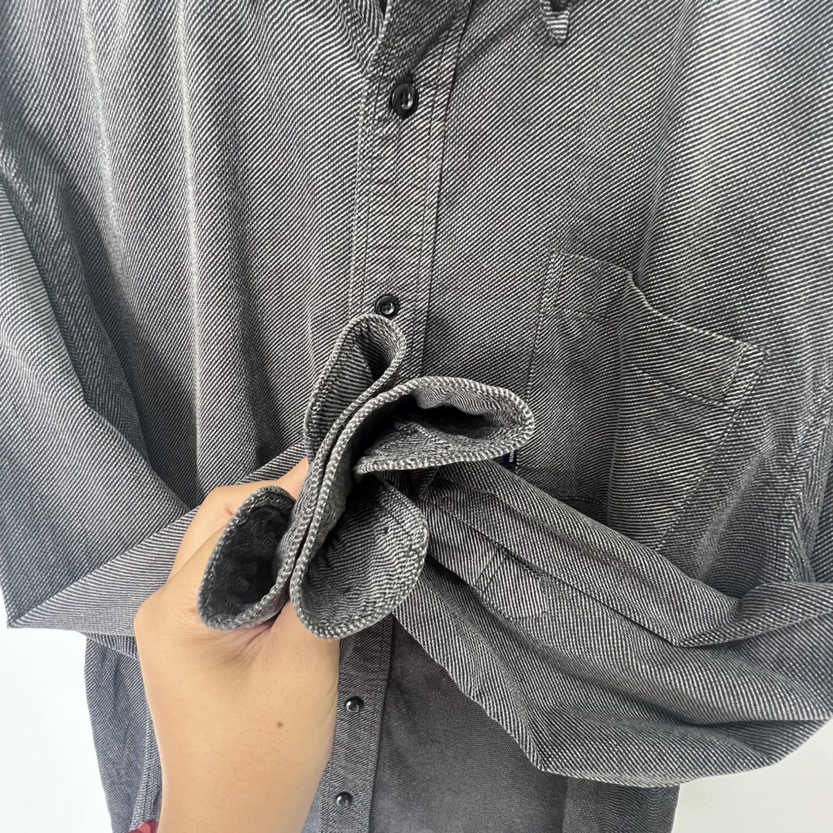Japanese Brand × Kansai Yamamoto × Vintage Vintage Kansai Yamamoto Homme Shirt Button Up Size US L / EU 52-54 / 3 - 6 Thumbnail