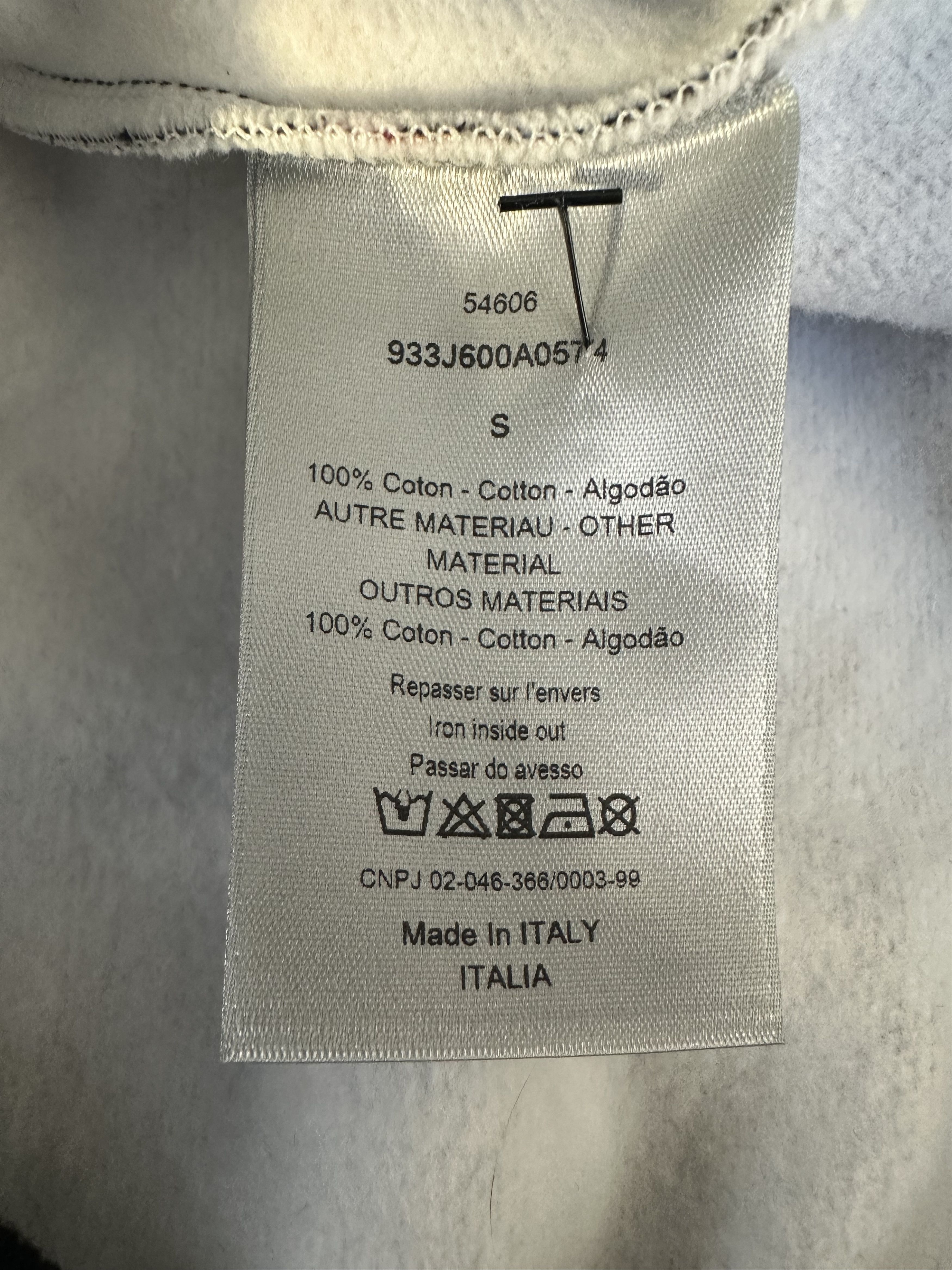 Club Sorayama × Dior Dior Sorayama Black Dinosaur Oblique Hoodie Size US S / EU 44-46 / 1 - 4 Thumbnail