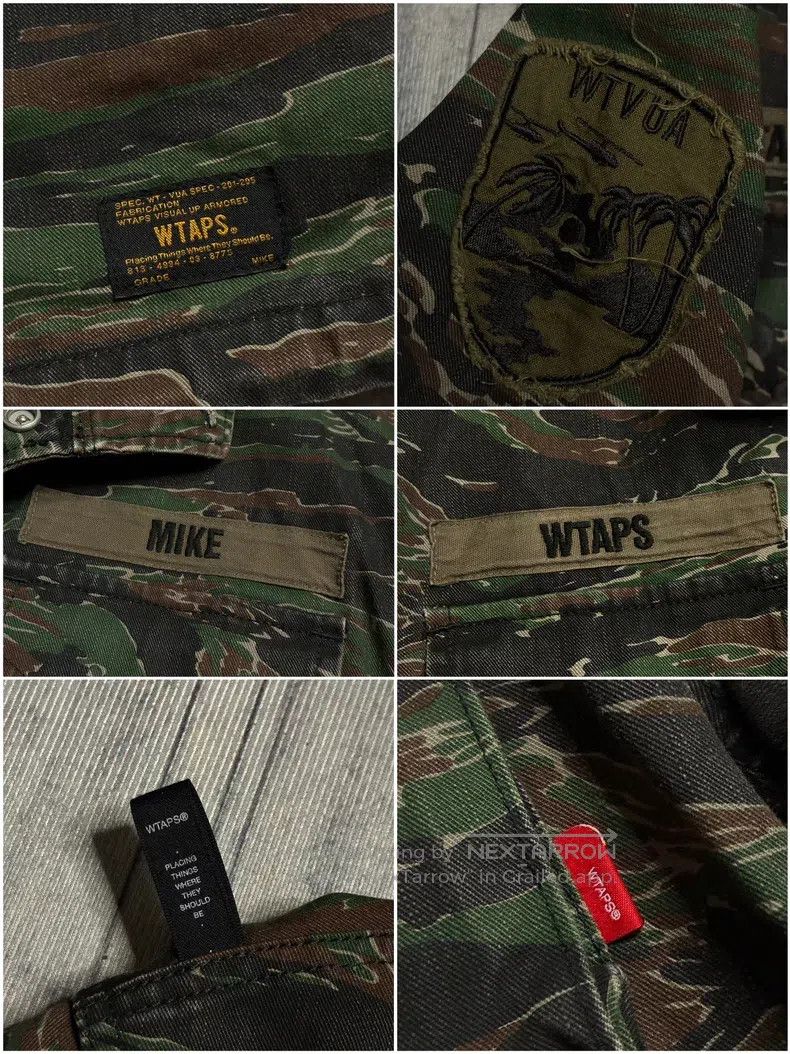 Wtaps Wtaps Tiger print camouflage military jacket Size US M / EU 48-50 / 2 - 6 Thumbnail