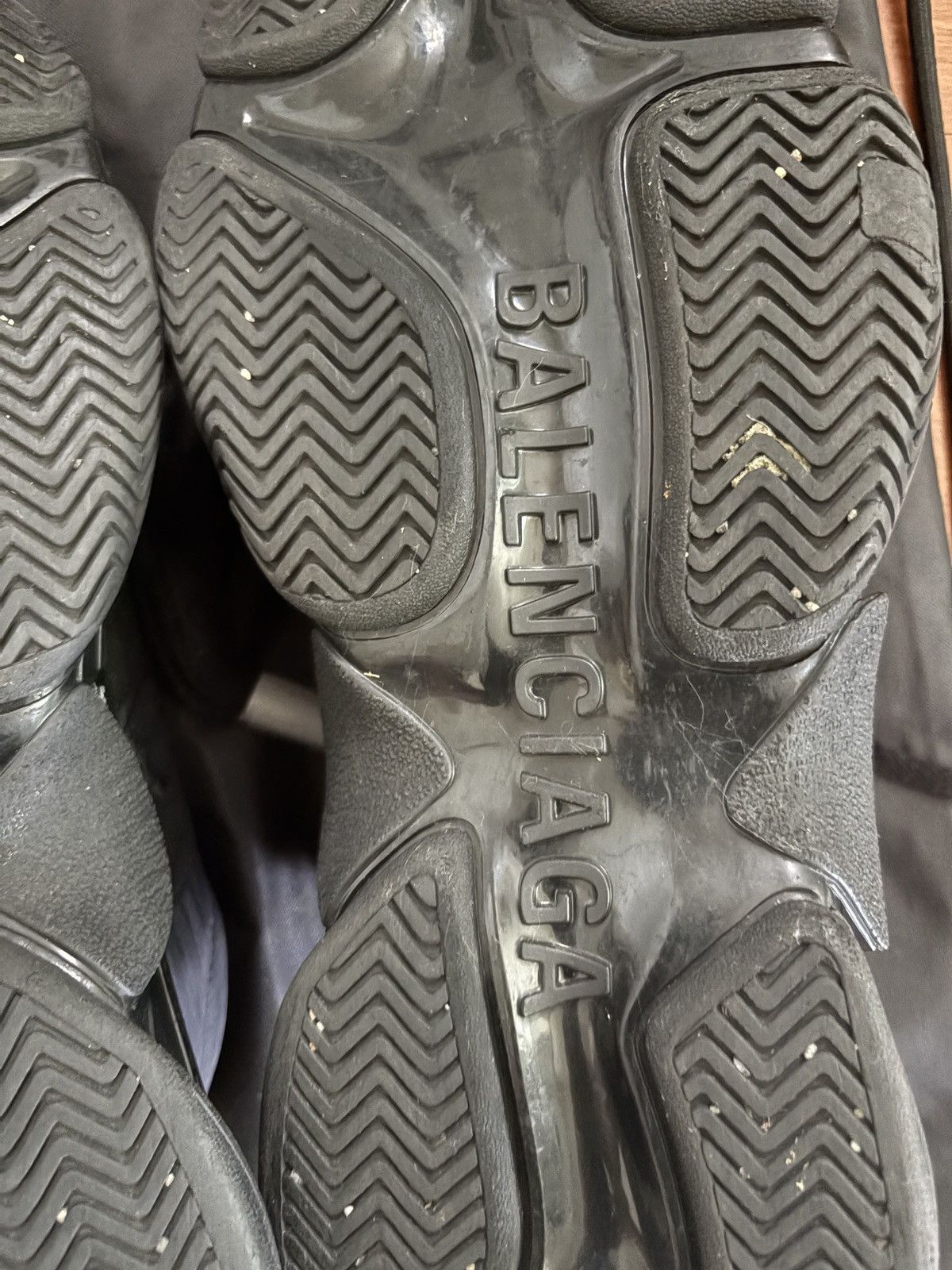 Balenciaga Balenciaga Nylon Triple S sneaker Size US 12 / EU 45 - 12 Thumbnail