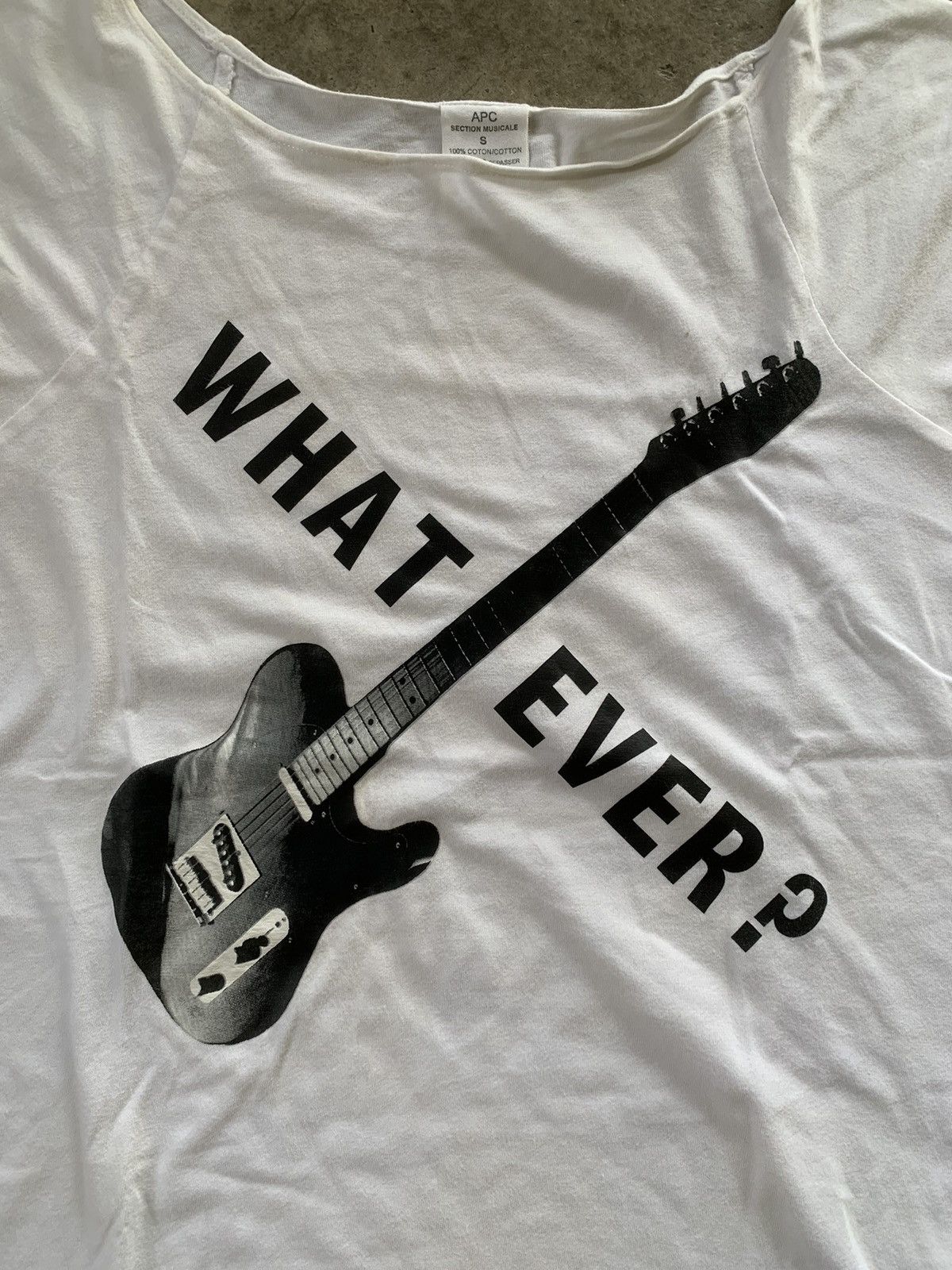 A.P.C. A.P.C Section Musicale What Ever Punk Style Sleeveless shirt Size US L / EU 52-54 / 3 - 2 Thumbnail