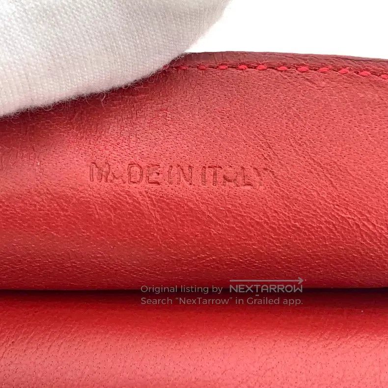 Prada Prada Red triangle logo mobile phone bag Size ONE SIZE - 8 Thumbnail