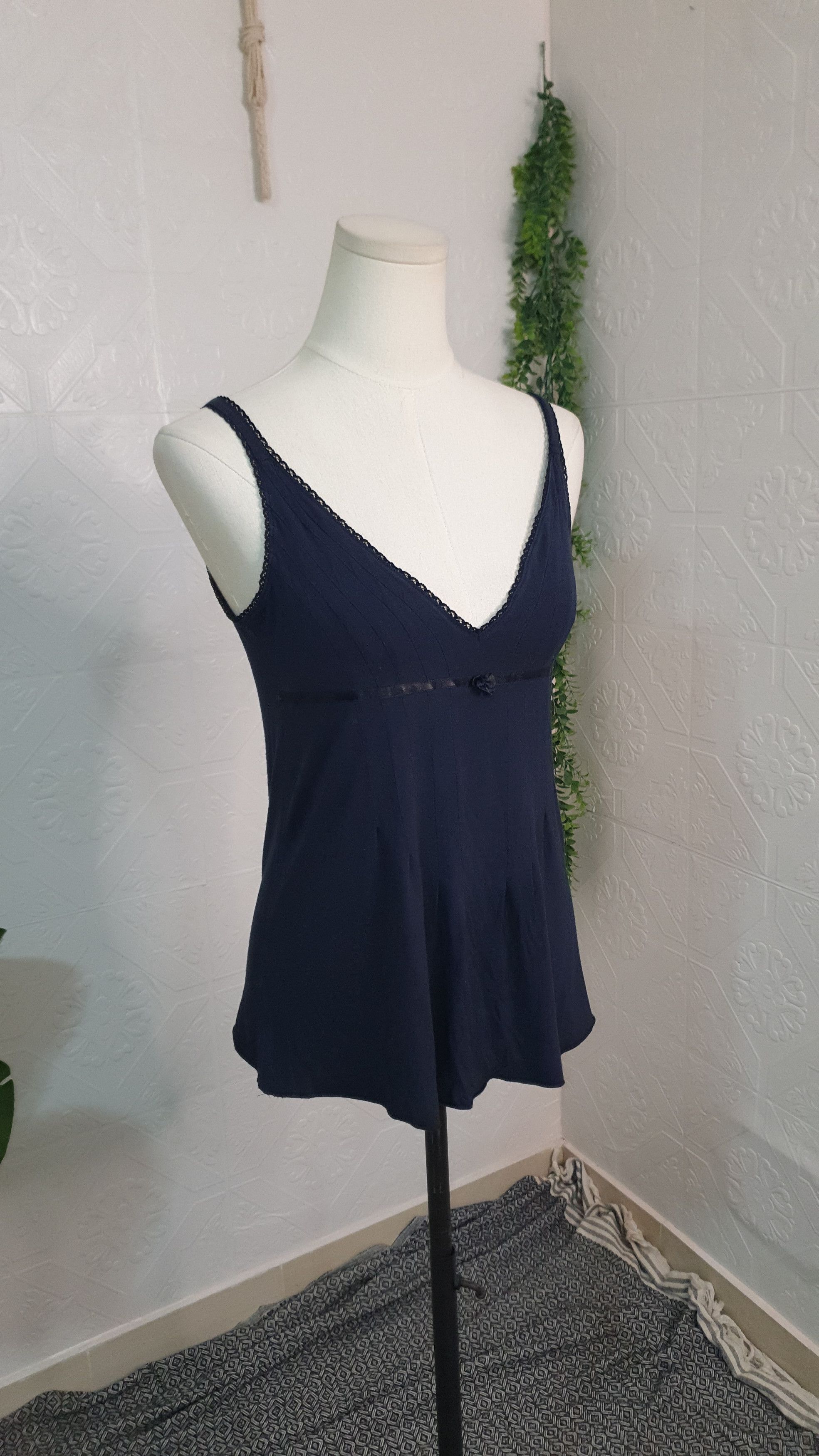 Dolce & Gabbana × Vintage DOLCE GABBANA VINATGE tank top WOMEN Large Size L / US 10 / IT 46 - 4 Thumbnail