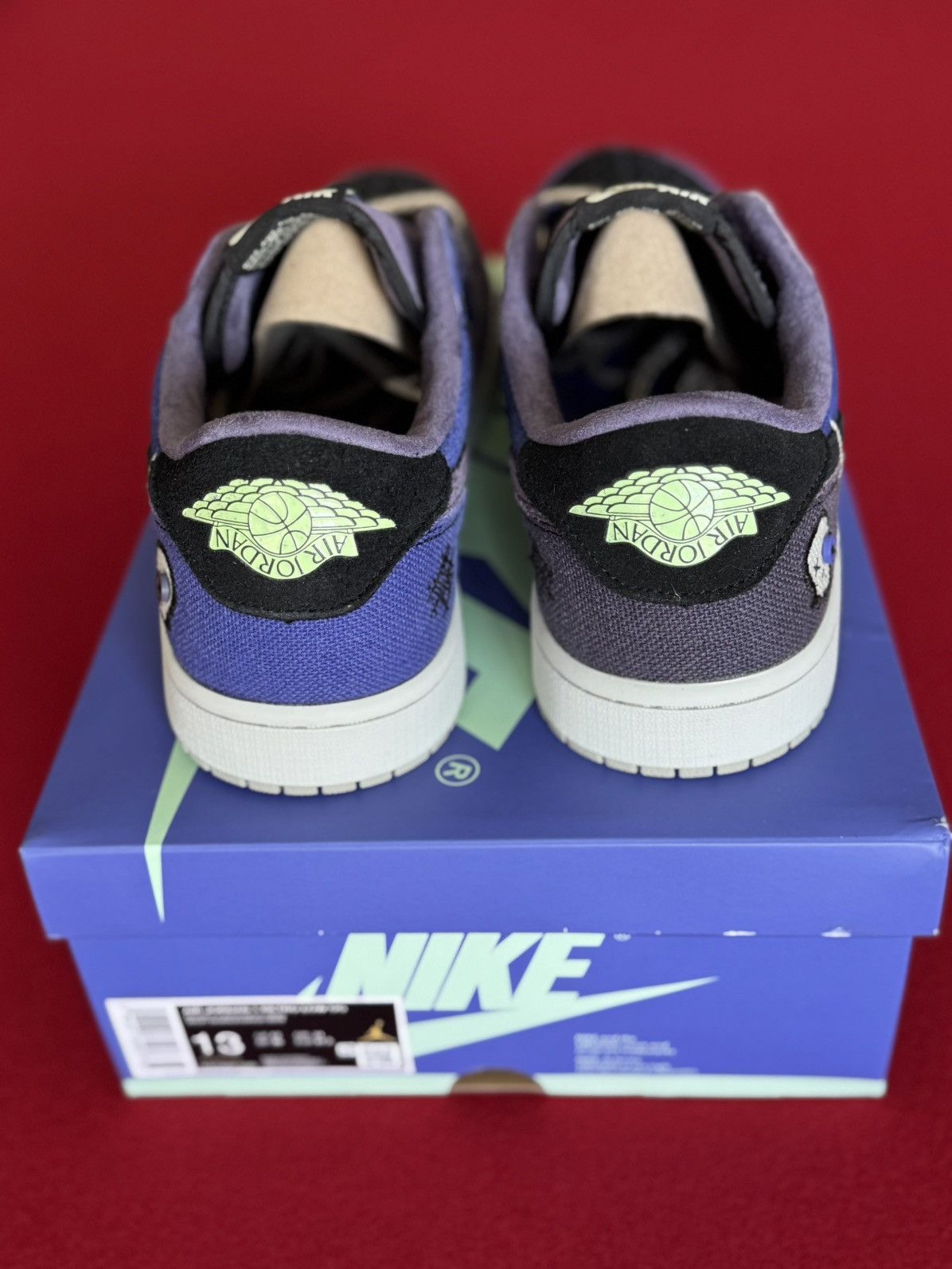 Jordan Brand Air Jordan 1 Retro Low OG Zion Voodoo DS Sz 13 Size US 13 / EU 46 - 3 Thumbnail