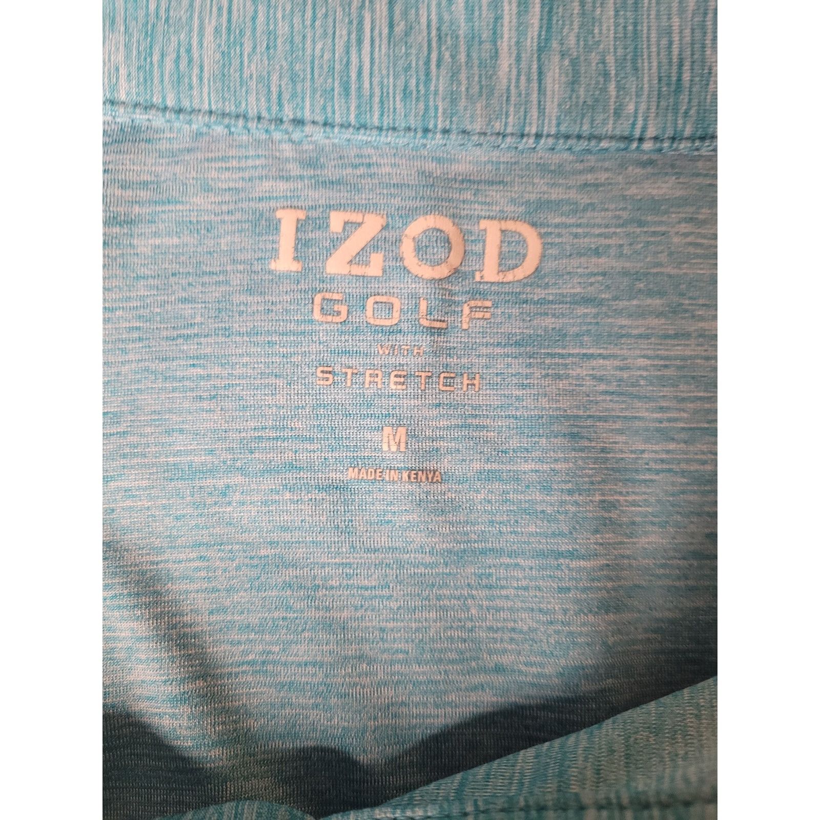 Izod Izod Mens Golf Shirt Polo Short Sleeve Lt. Blue Sz M Size US M / EU 48-50 / 2 - 4 Thumbnail