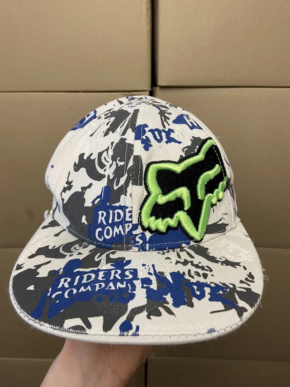 Fox Racing VINTAGE FOX RACING CAP HAT Y2K MOTO JAPANESE SKATE F1 Size ONE SIZE - 9 Thumbnail