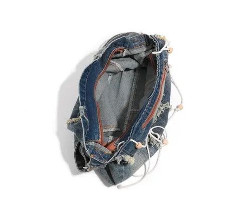 Japanese Brand Jeans Casual Totes Shoulder Bags Size ONE SIZE - 4 Thumbnail