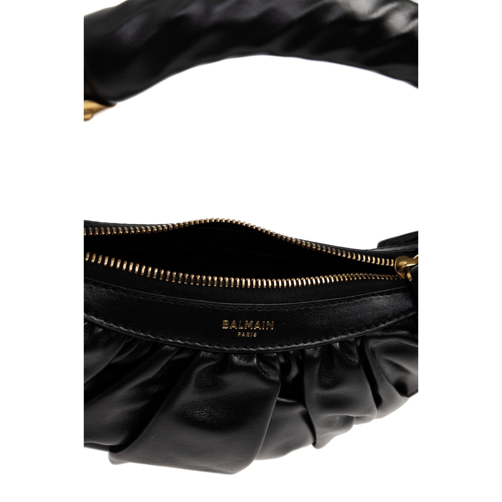Balmain BALMAIN Ebene Mini Black Top Handle Bag New & Authentic Size ONE SIZE - 4 Thumbnail