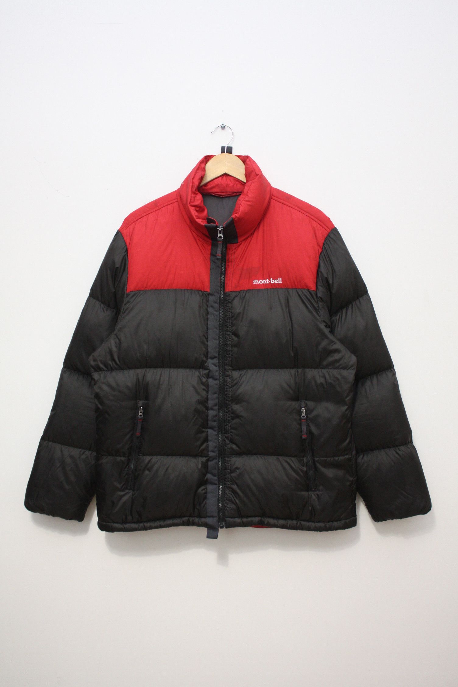 Montbell Montbell Black Red Puffer Down Jacket Men's Large Size US L / EU 52-54 / 3 - 2 Thumbnail