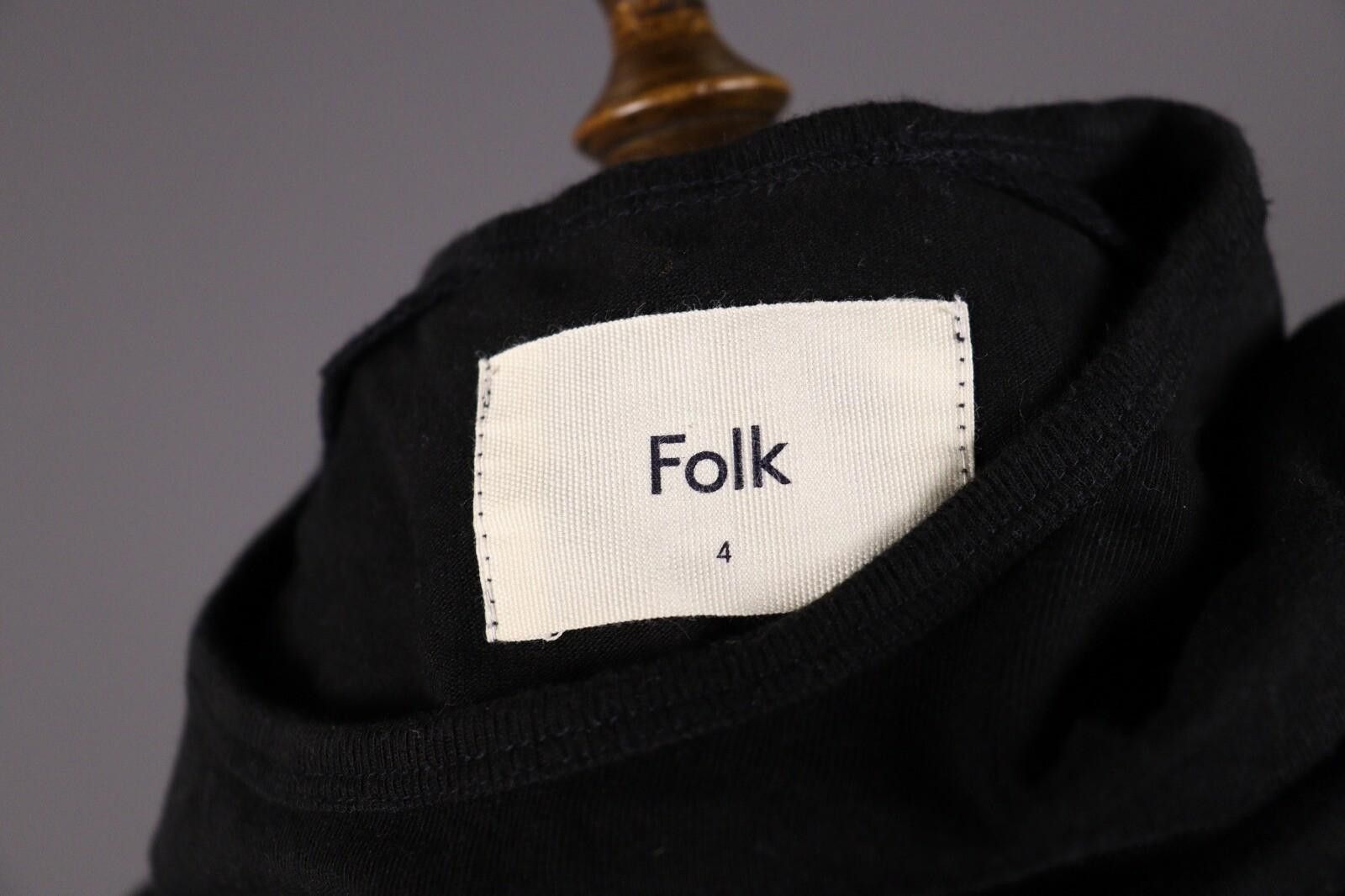 Folk Folk Clothing Black Long Sleeve Top Shirt Size 4 Size S / US 4 / IT 40 - 9 Thumbnail