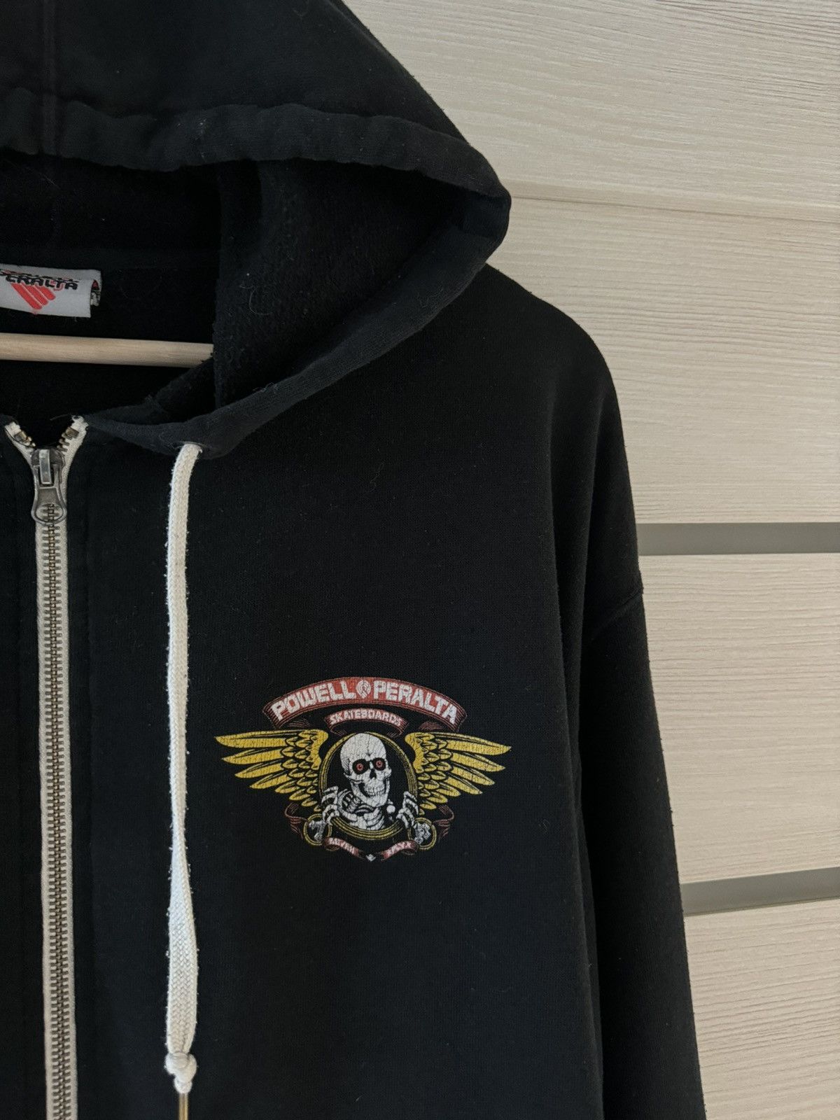 Powell Peralta × Stussy × Thrasher Powel Peralta Vintage Rare Logo Zip Hoodie Size US XL / EU 56 / 4 - 8 Thumbnail
