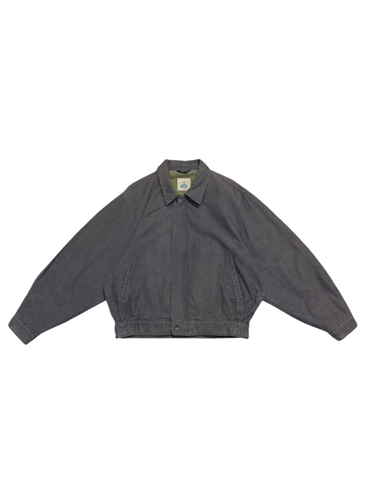 Vintage Vintage 90s Jimmy Macroad Boxy Bomber Jacket Size US M / EU 48-50 / 2 - 1 Thumbnail