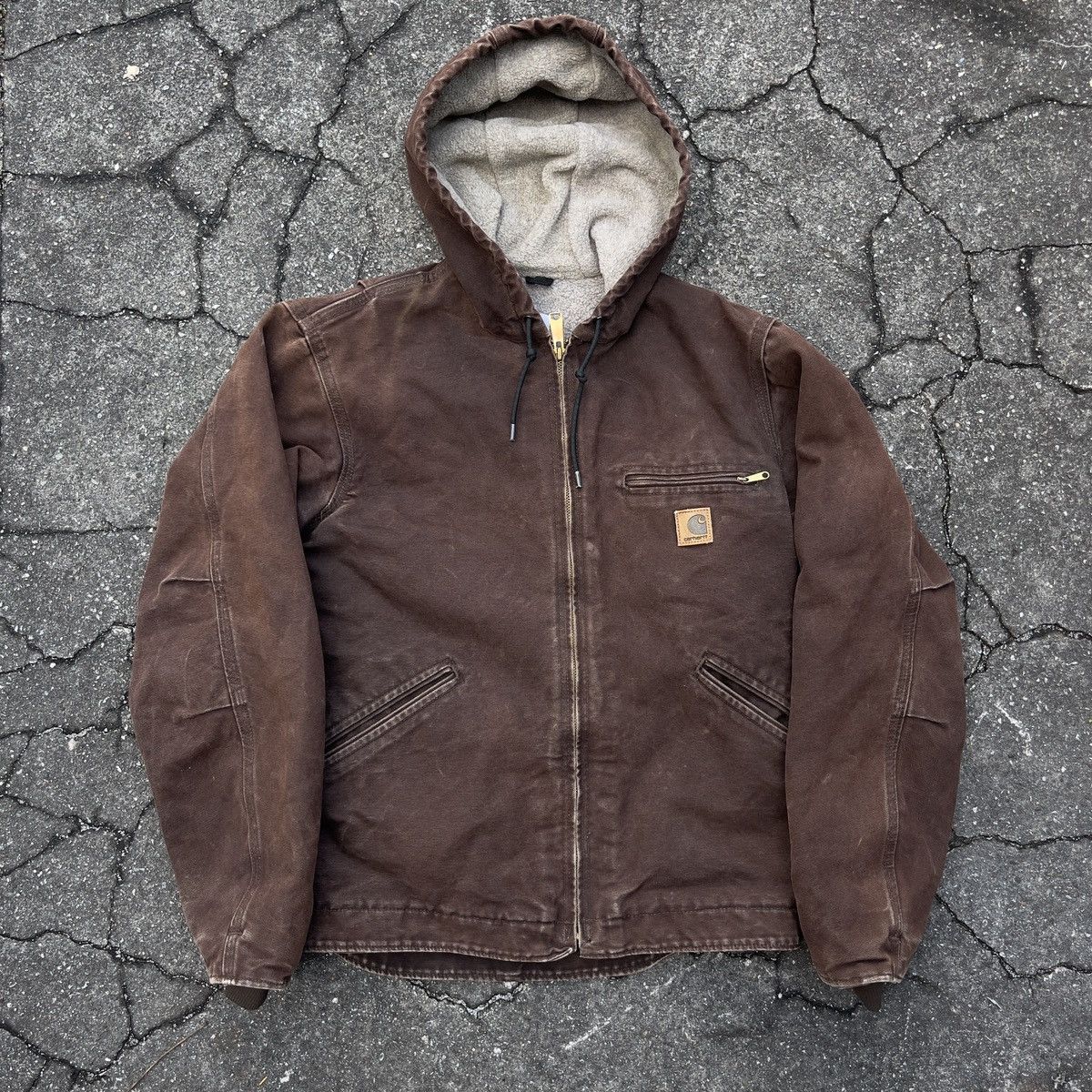 Carhartt J141 Carhartt 102300 Vtg 90s Faded Brown CARHARTT J141