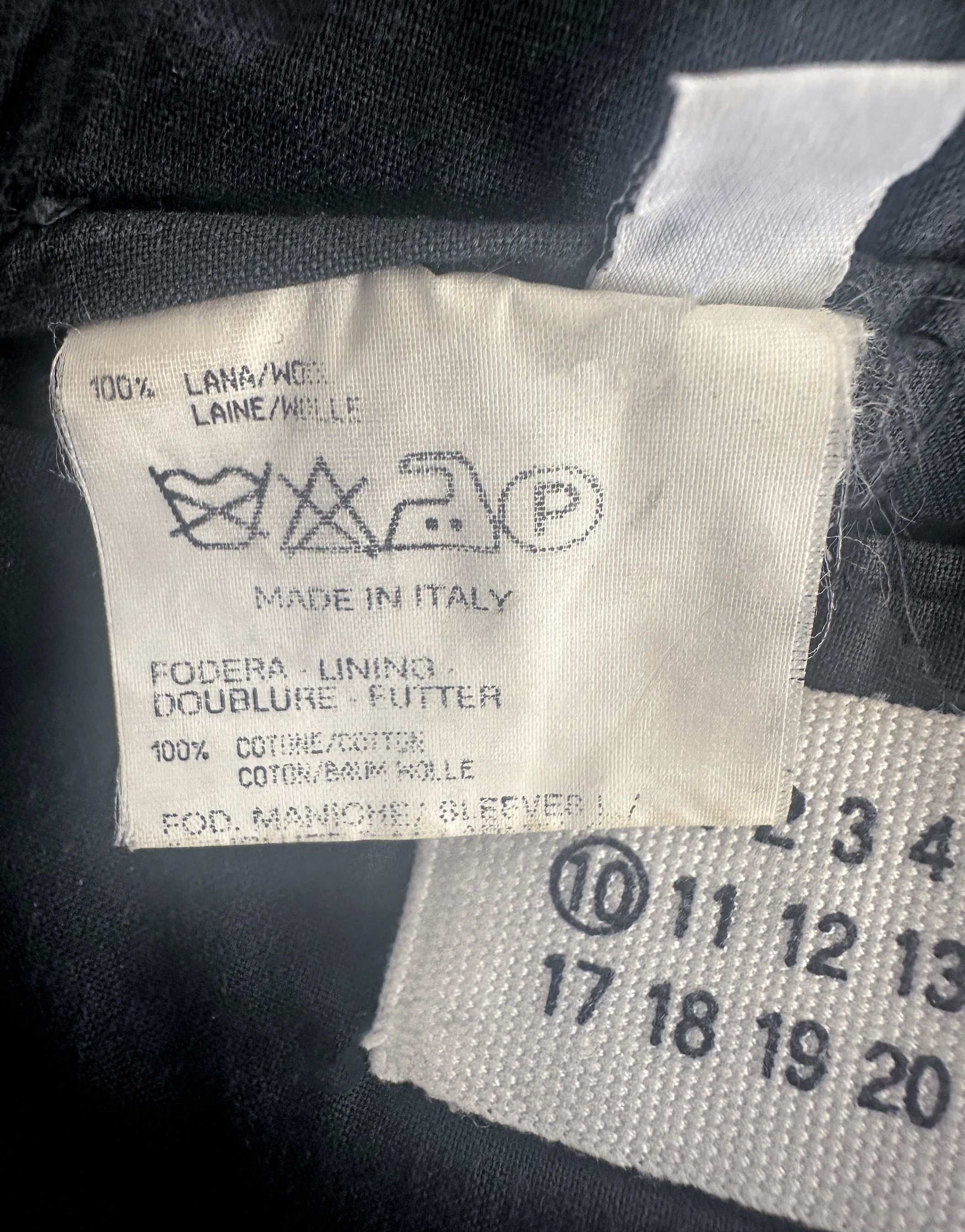 Maison Margiela Margiela 2001 Archive Felt Blazer 50 Size 40R - 8 Thumbnail