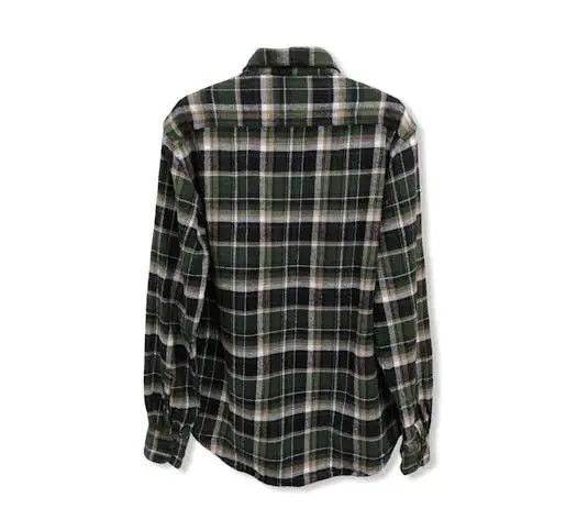 Flannel × Vintage Vintage Work Commontage Plaid Tartan Flannel Shirt 👕 Size US M / EU 48-50 / 2 - 4 Thumbnail
