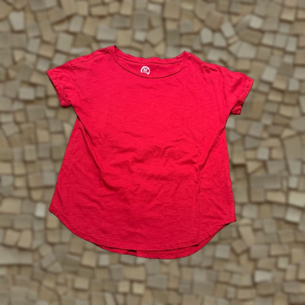 Vintage Maurices Shirt Womens Size Medium Red Short Sleeve T-Shirt Size M / US 6-8 / IT 42-44 - 1 Thumbnail