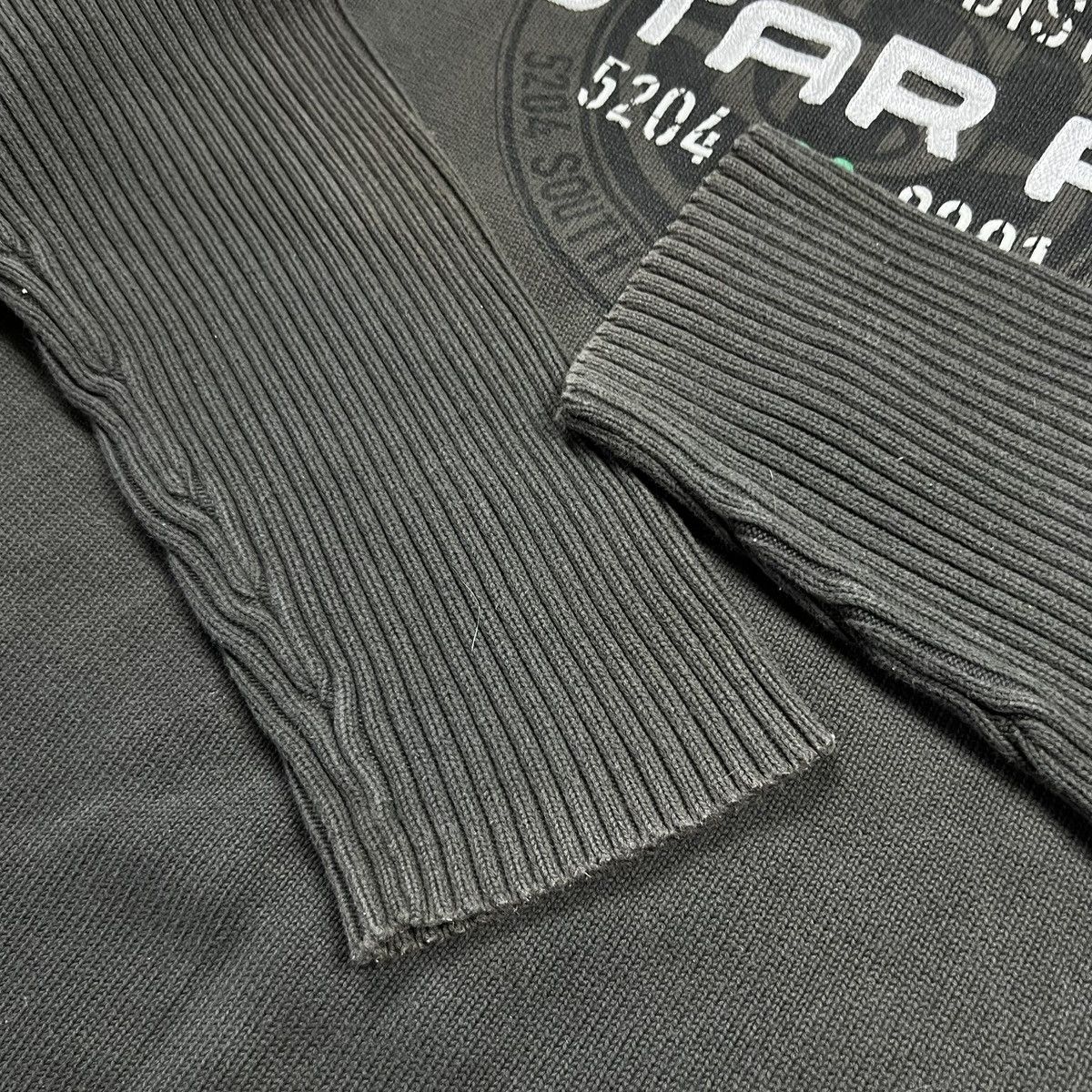 G-Star 00s G-Star Raw Vintage Avant Garde Knit Military Sweater Size US XL / EU 56 / 4 - 7 Thumbnail