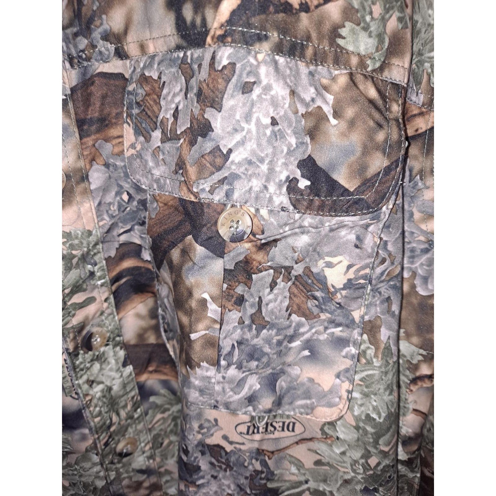 Other Shadow Camo Snap Up Camp Lightweight Shirt Size Medium Size US M / EU 48-50 / 2 - 2 Thumbnail