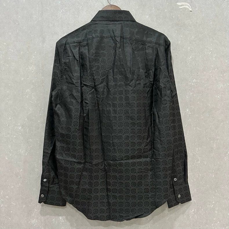 Louis Vuitton Louis Vuitton size 39 Black silk patterned shirt 2505-Next Size US M / EU 48-50 / 2 - 2 Thumbnail