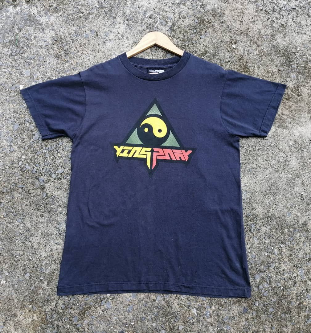 image of Made In USA x Vintage Ying Yang Printed Tee, Men's (Size Medium)