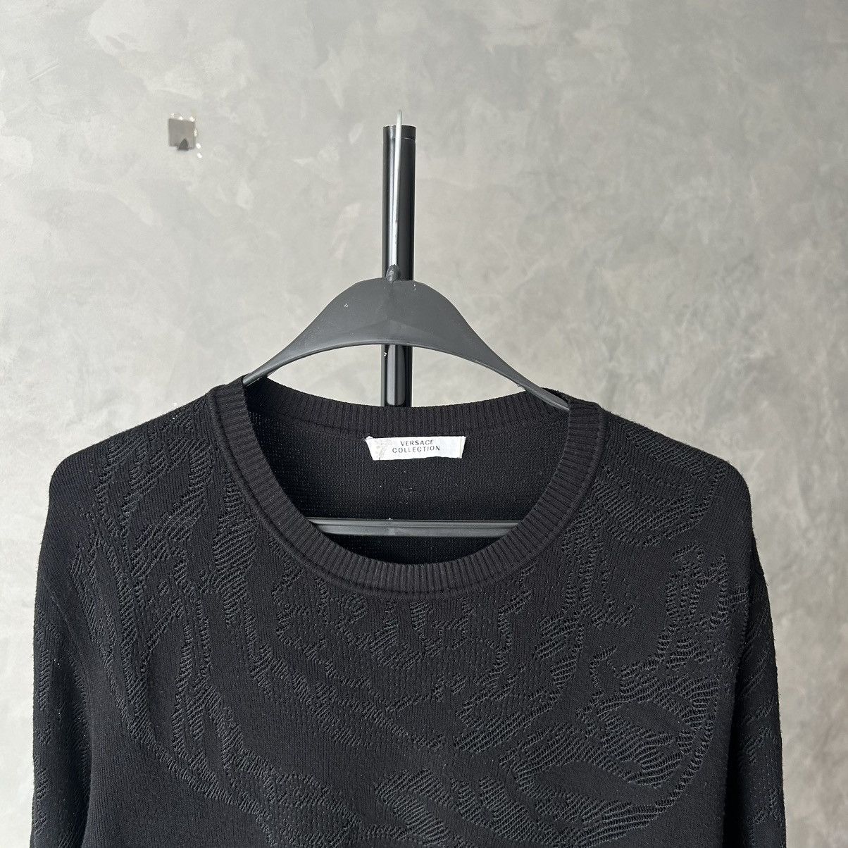 Versace Versace Collection Iconic Logo Knit Sweater Size US S / EU 44-46 / 1 - 3 Thumbnail