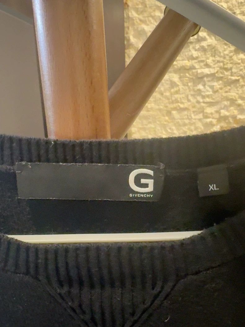 Givenchy Givenchy Black Sweater Size US XL / EU 56 / 4 - 2 Thumbnail