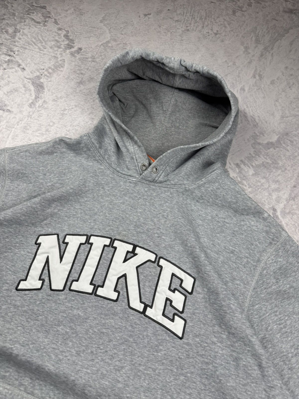 Nike × Vintage NIKE VINTAGE CENTER LOGO OVERSIZE BOXY HOODIE Size US XL / EU 56 / 4 - 4 Thumbnail