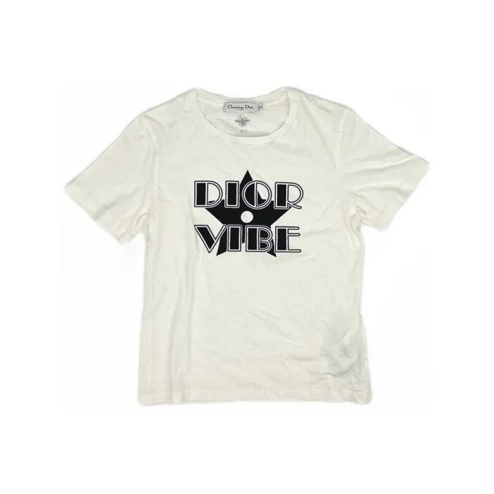 Dior Dior Logo Print Casual T-Shirt for Women 0079-2507 Size XS / US 0-2 / IT 36-38 - 2 Thumbnail