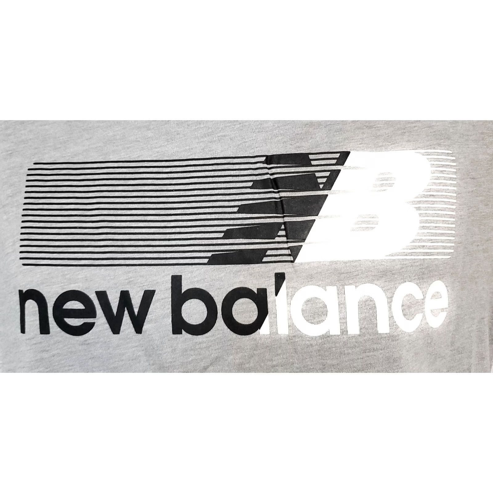 New Balance Womens New Balance Relentless Graphic Athletic Tee Shirt Gray XS S Boys Girls Mens Womens Size S / US 4 / IT 40 - 2 Thumbnail