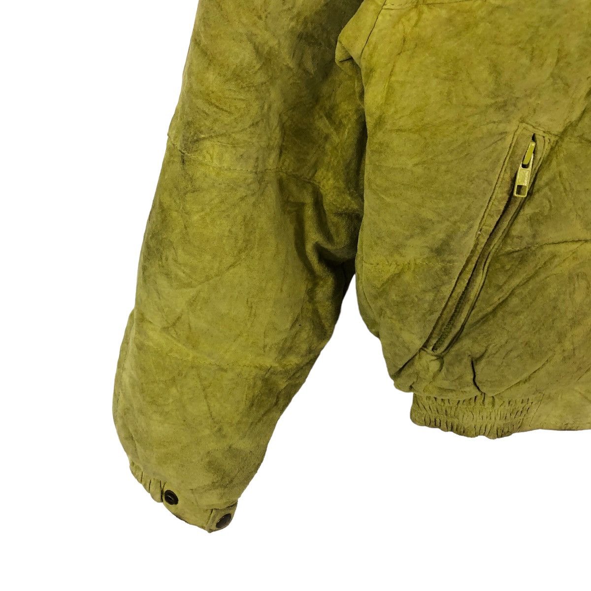 Japanese Brand 🔥VINTAGE BOMBER JACKET UNKNOWN JAPAN MADE MINK FUR HOODIE Size US M / EU 48-50 / 2 - 3 Thumbnail