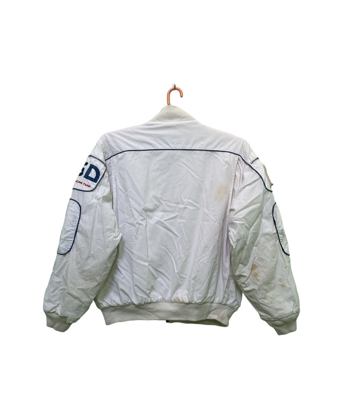 Godspeed Vintage British Godspeed Racing team Bomber Jacket Size US XL / EU 56 / 4 - 4 Thumbnail