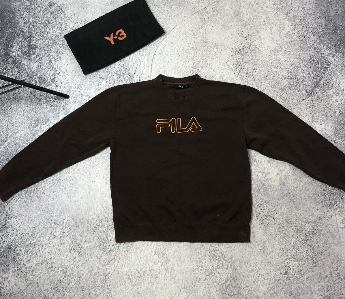 Fila Vintage sweaters Fila big logo size L vintage Size US L / EU 52-54 / 3 - 1 Thumbnail