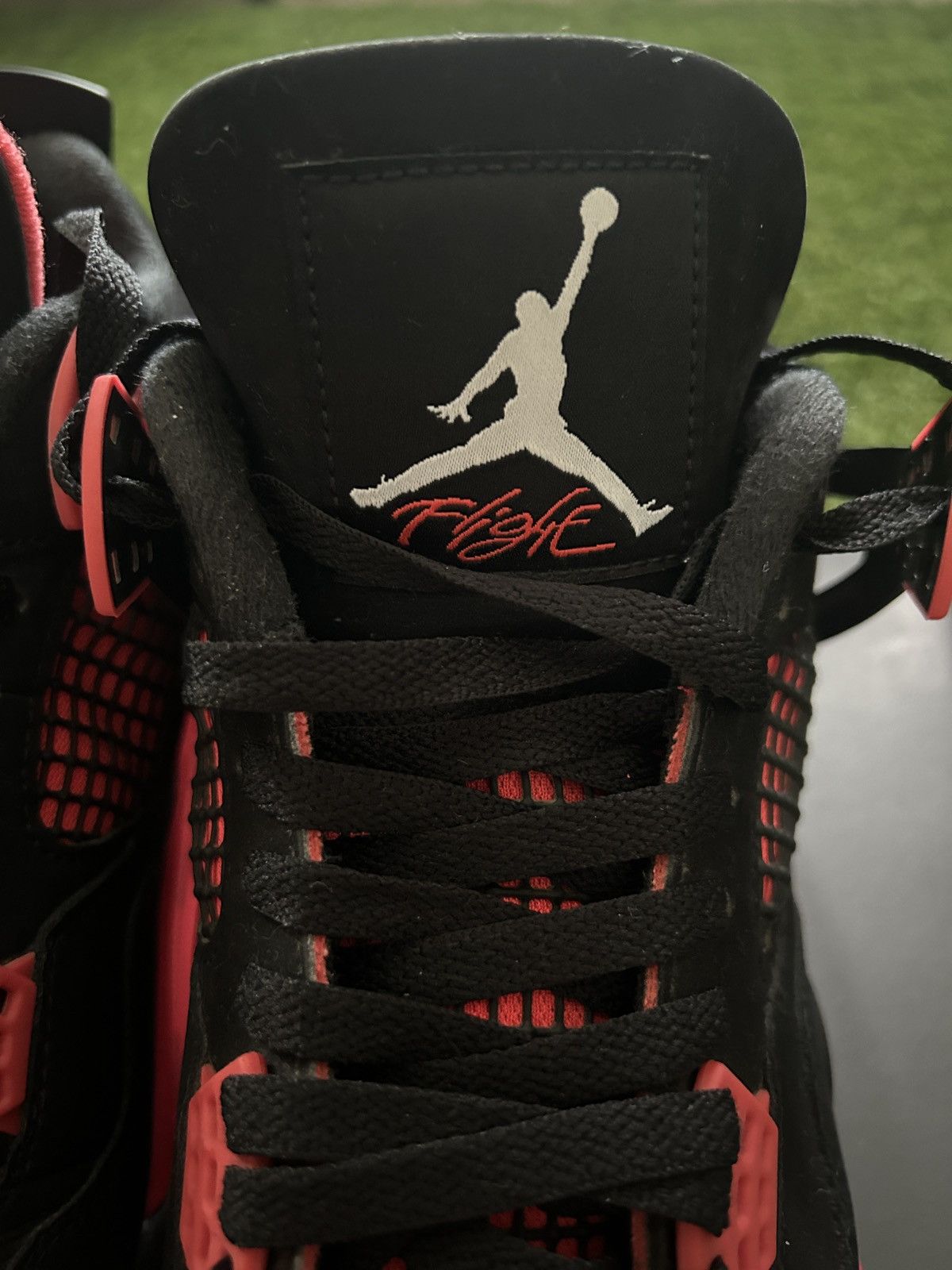 Jordan Brand Jordan 4 Red Thunder Size US 10 / EU 43 - 8 Thumbnail