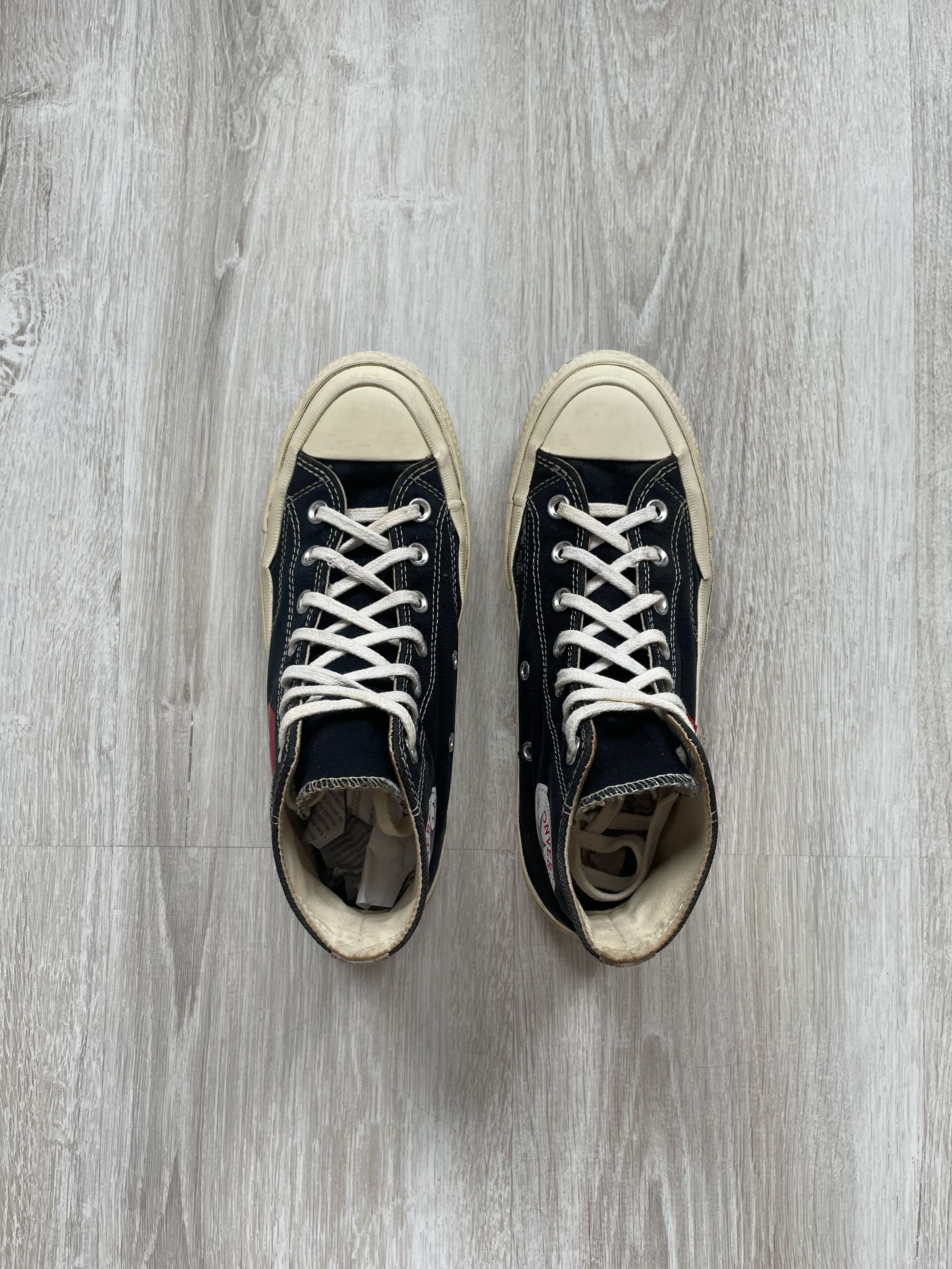 Comme des Garcons Converse Chuck Taylor x Comme des Garçons PLAY Size US 6 / EU 39 - 2 Thumbnail