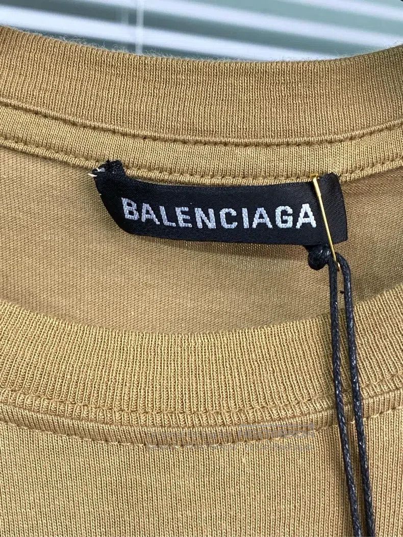 Balenciaga Balenciaga Short-sleeve T-shirt with double B wheat patter Size US S / EU 44-46 / 1 - 6 Thumbnail