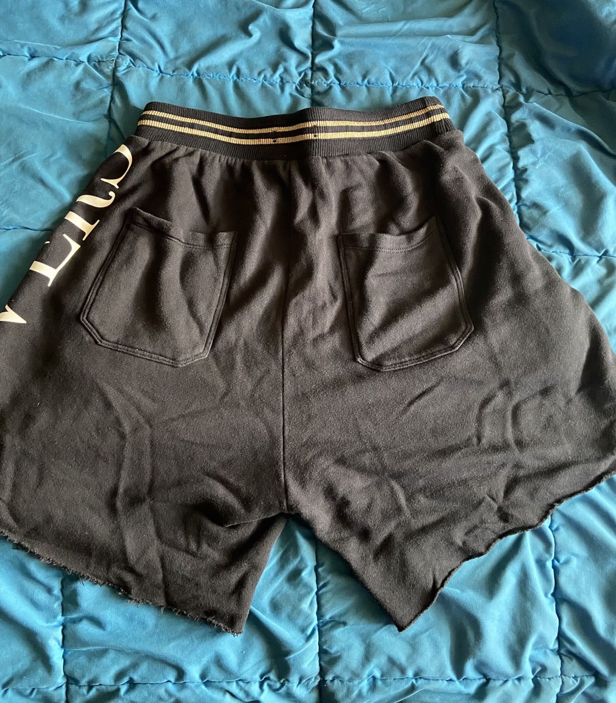 Amiri Amiri "Lovers" Men's Shorts Size Large Retail Is $790 Size US 34 / EU 50 - 7 Thumbnail