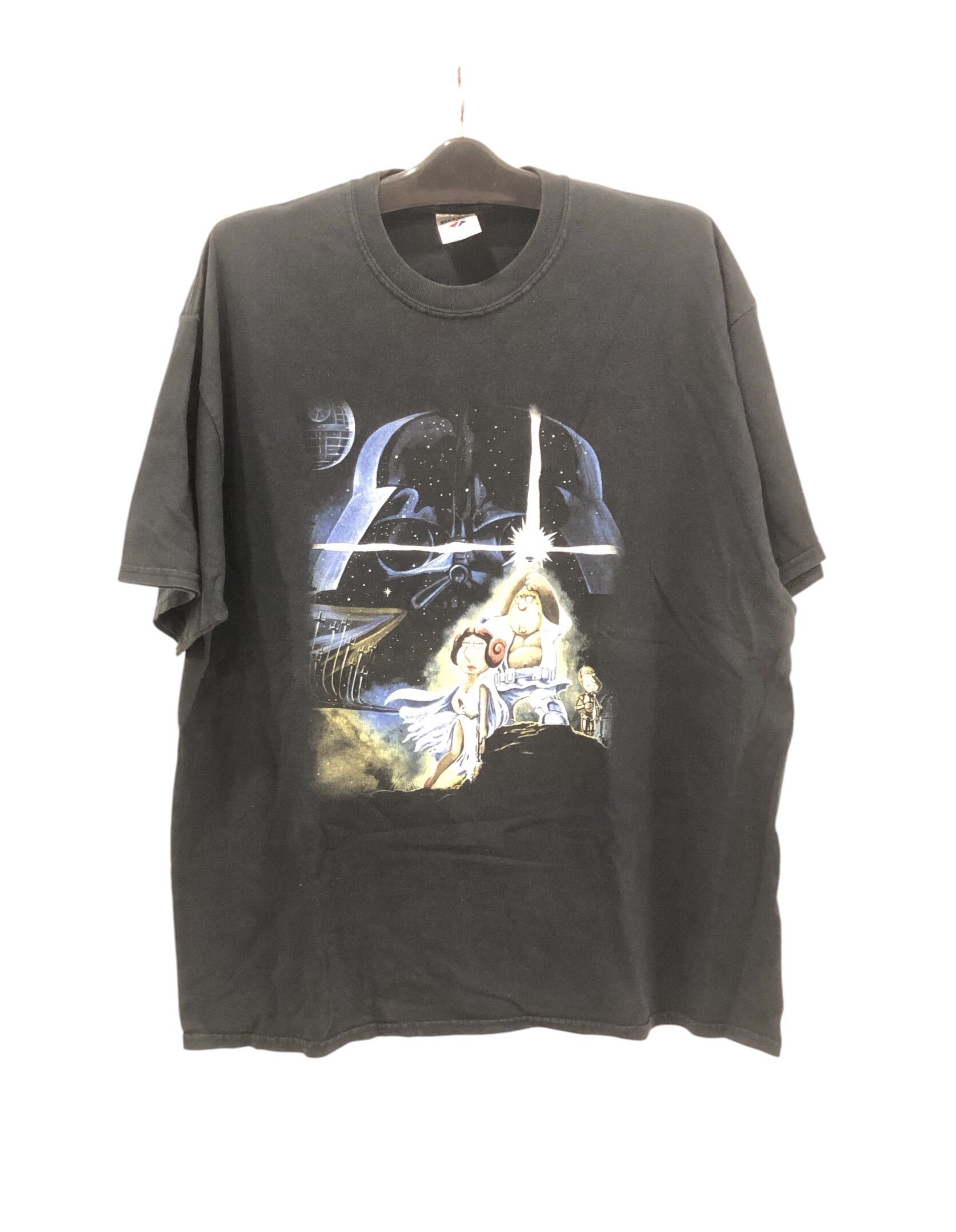 Star Wars × Vintage Vintage Family Guy Star Wars Parody Jerzees T-Shirt Size XL Size US XL / EU 56 / 4 - 1 Thumbnail