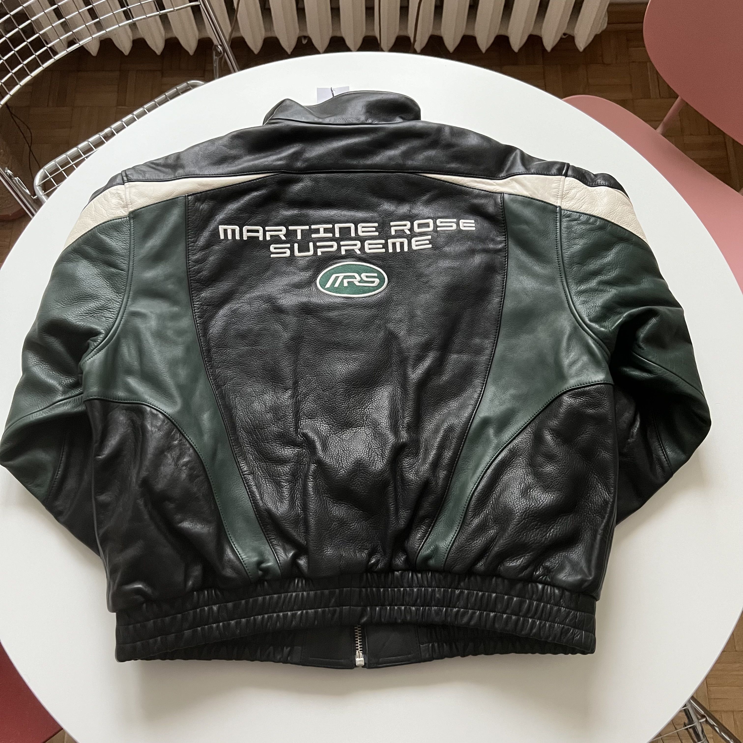 SUPREME MARTIN ROSE LEATHER JACKET L 中古 SUPREME MARTIN ROSE LEATHER JACKET L 中古