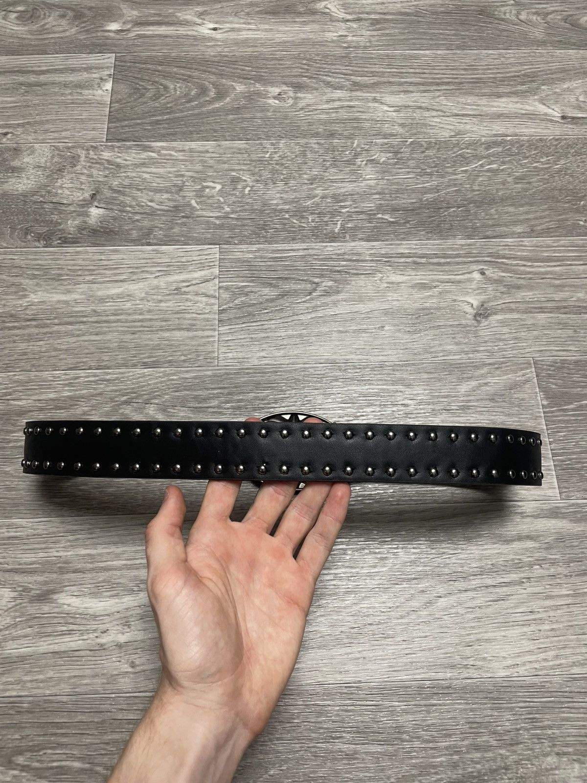 Other Y2K Studded Belt – Gothic Cross – Emo Punk Rock Size ONE SIZE - 6 Thumbnail
