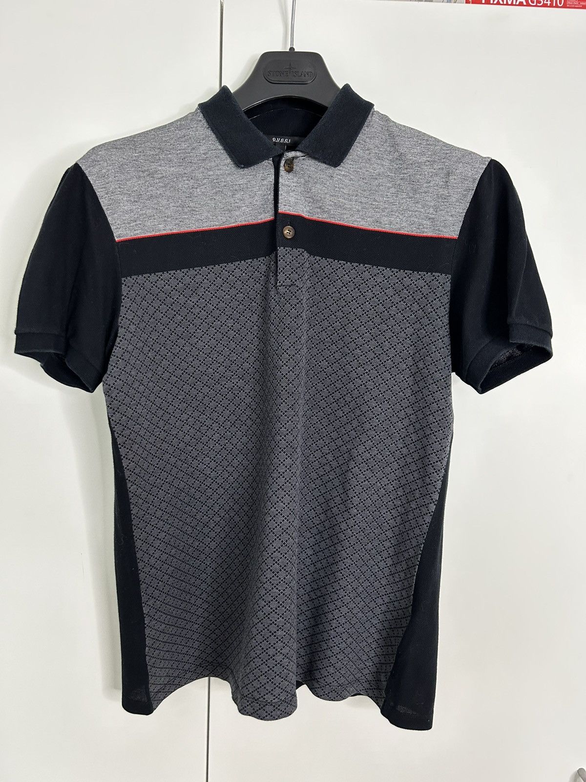 Gucci monogram polo shirt