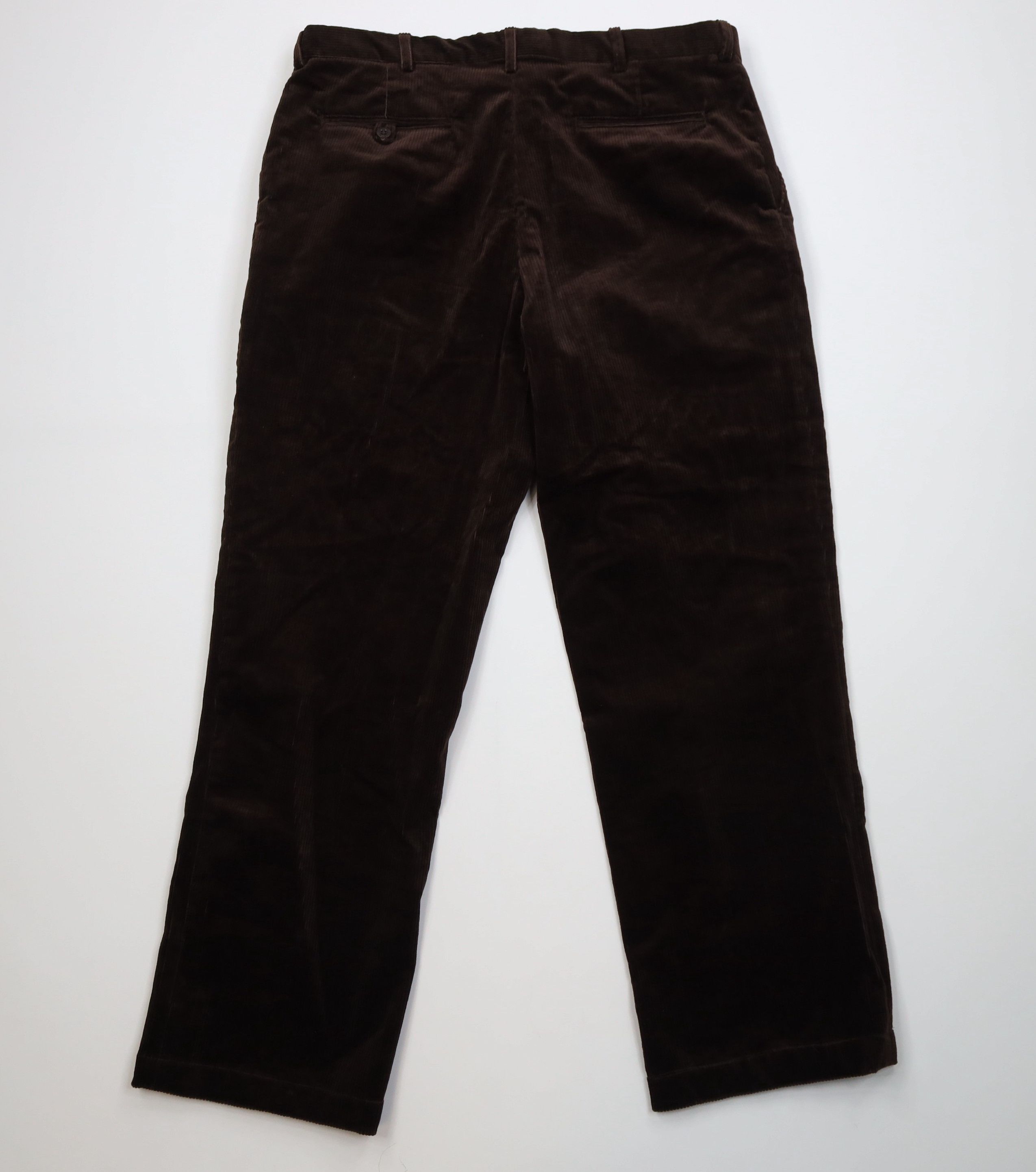 Ralph Lauren Vintage 90s Polo Golf Ralph Lauren Wide Leg Corduroy Pants Size US 36 / EU 52 - 10 Thumbnail