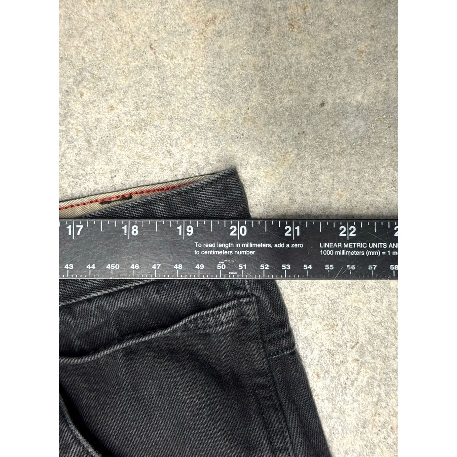 Vintage VINTAGE Marithe Francois Girbaud Jeans Mens Black Wide Leg Carpenter Baggy 42 Size US 42 / EU 58 - 6 Thumbnail