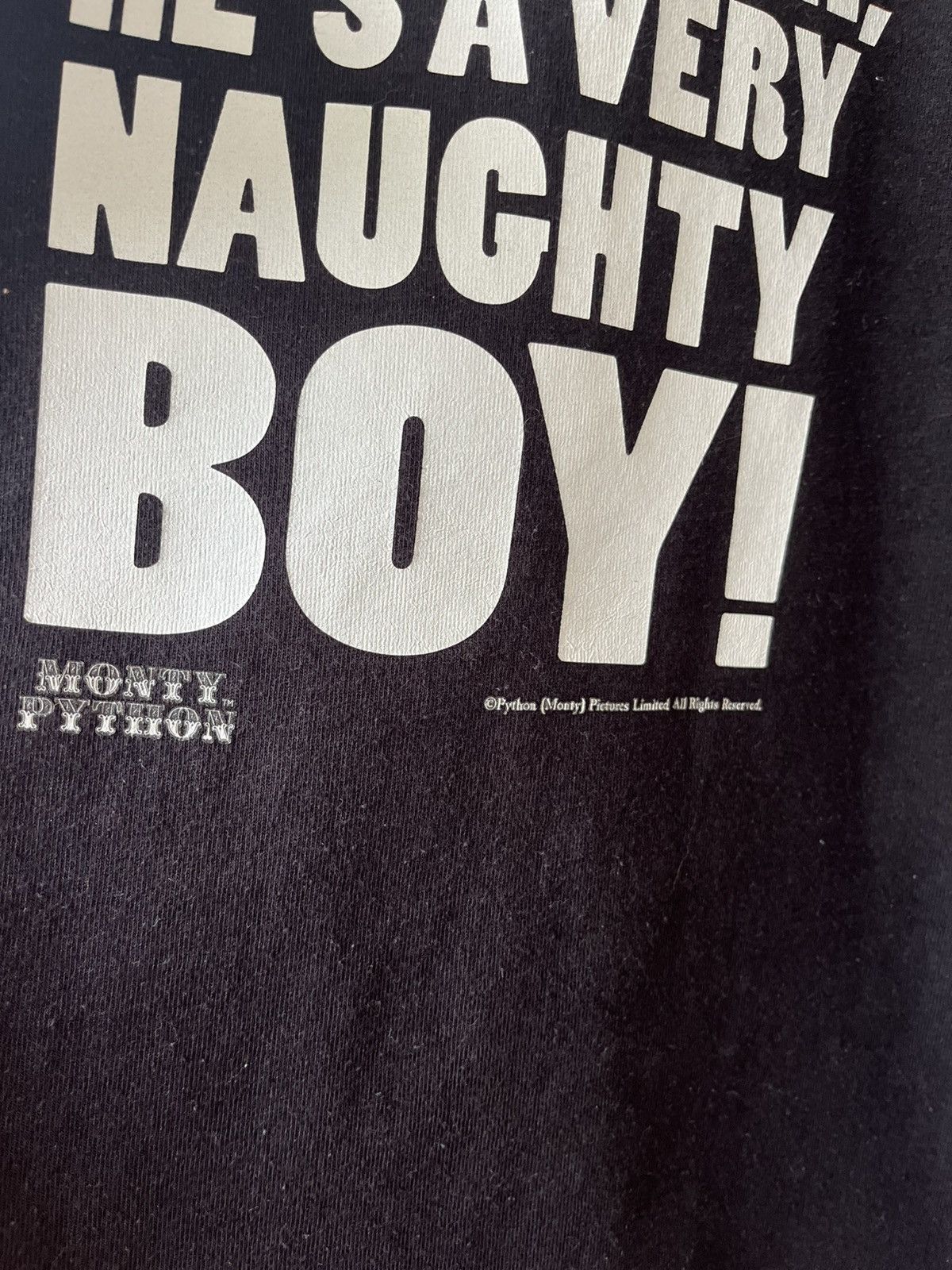 Fruit Of The Loom Monty Python He’s not the Messiah vintage shirt Size US XL / EU 56 / 4 - 3 Thumbnail